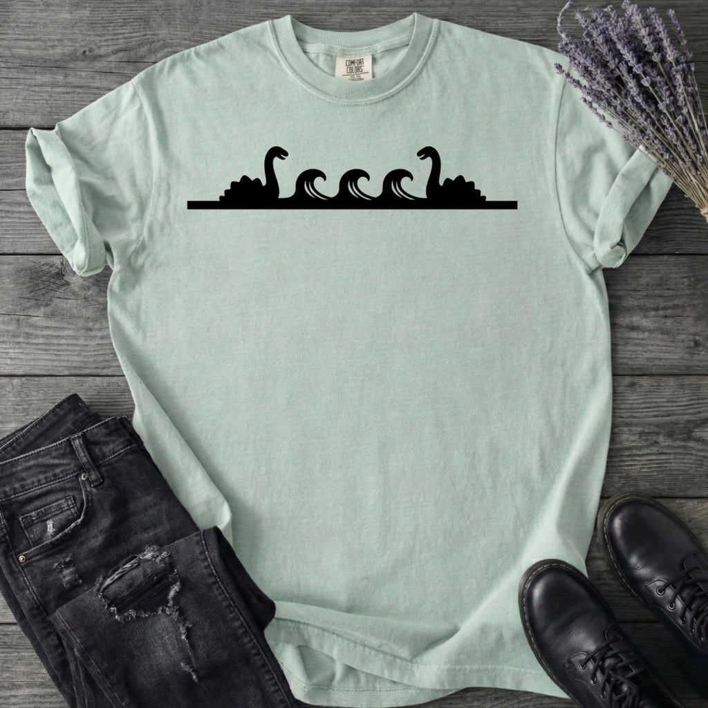 Loch Ness Silhouette Stripe T-Shirt