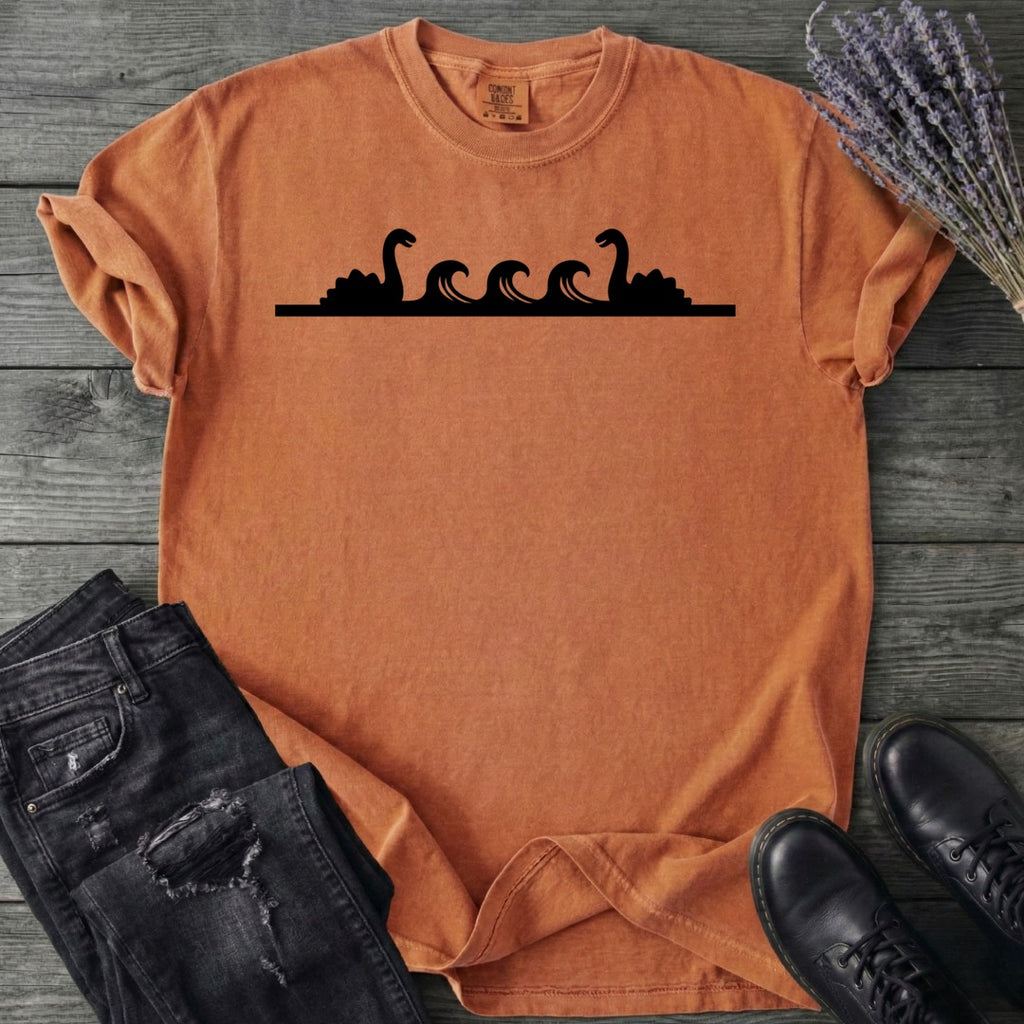 Loch Ness Silhouette Stripe T-Shirt