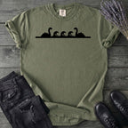 Loch Ness Silhouette Stripe T-Shirt