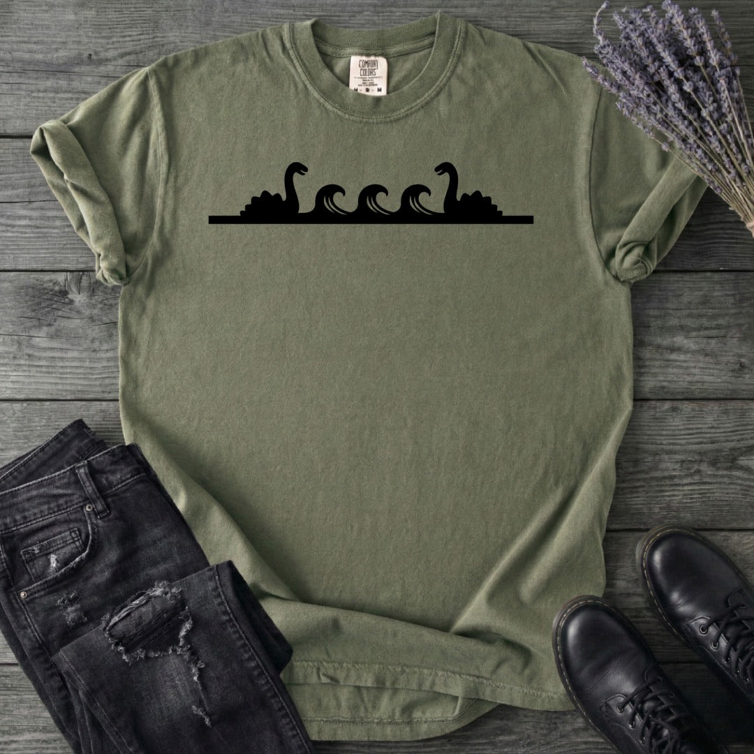 Loch Ness Silhouette Stripe T-Shirt