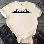 Loch Ness Silhouette Stripe T-Shirt
