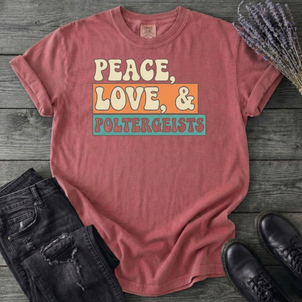 Peace Love Poltergeist T-Shirt