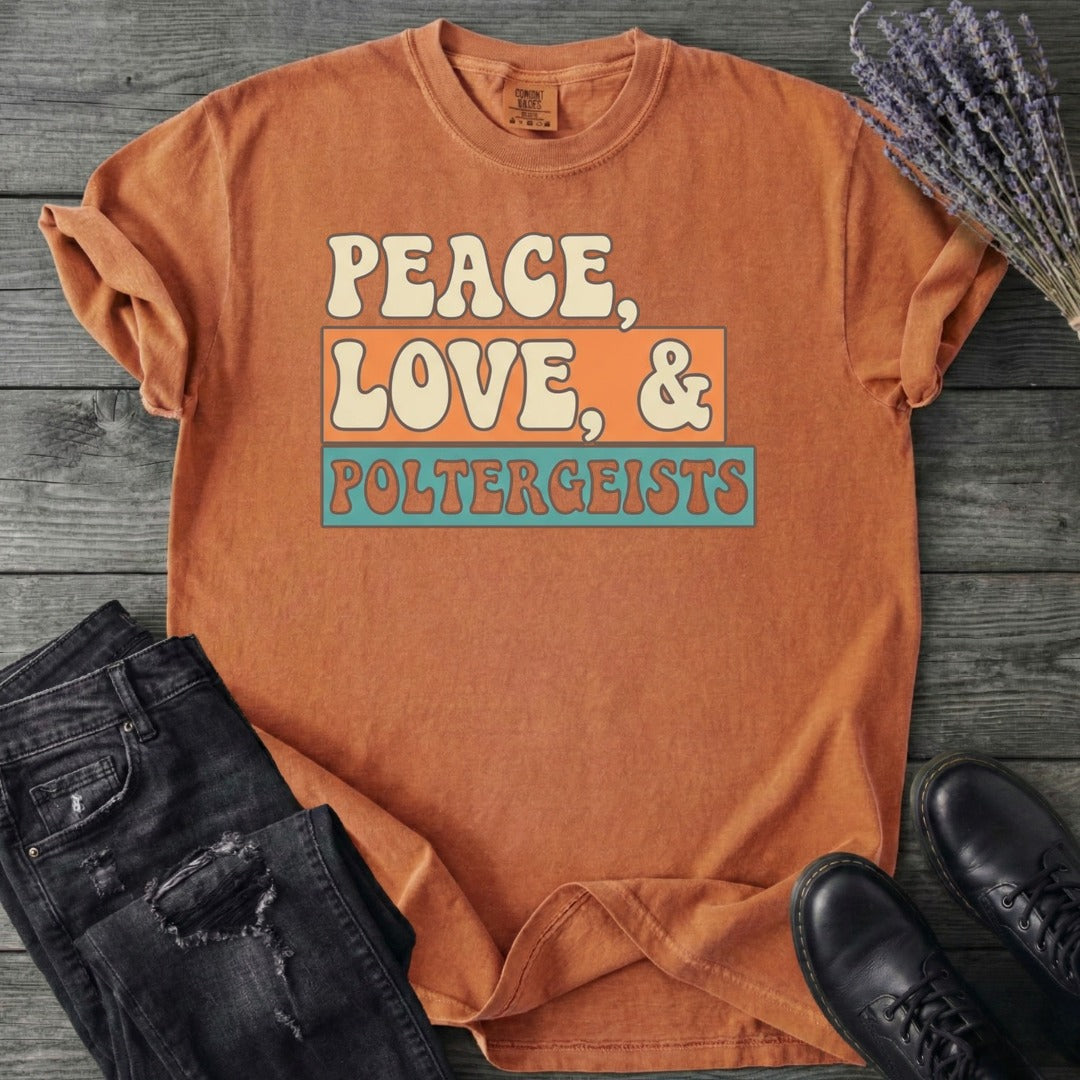 Peace Love Poltergeist T-Shirt