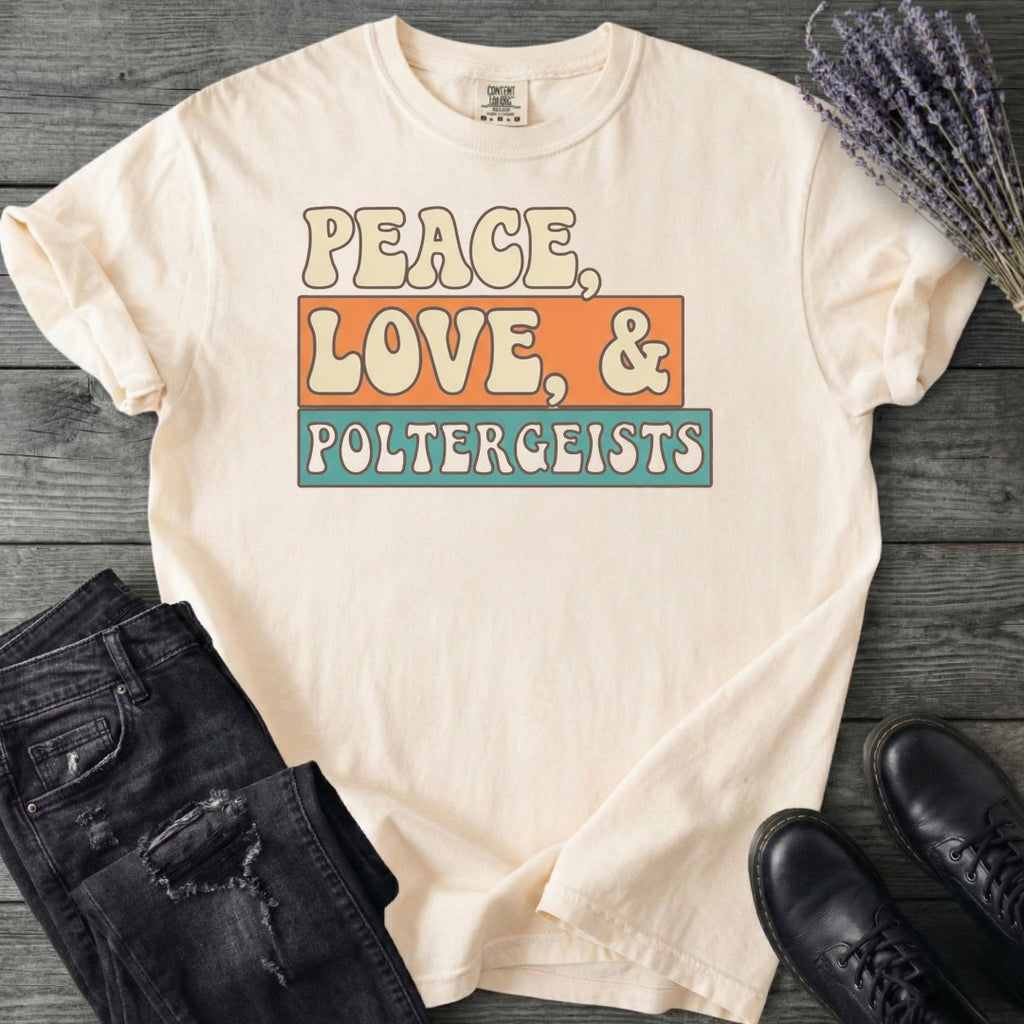 Peace Love Poltergeist T-Shirt