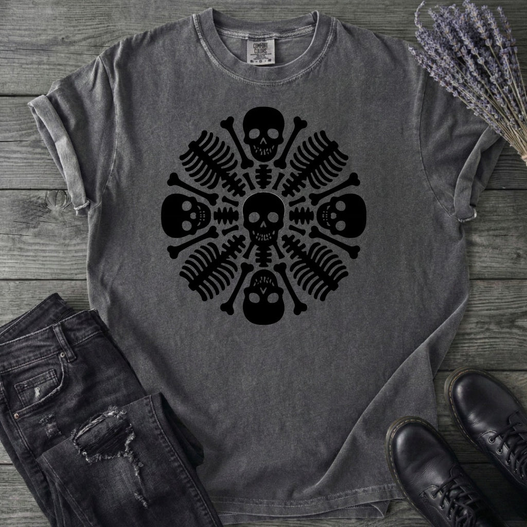 Skeleton Mandala T-Shirt
