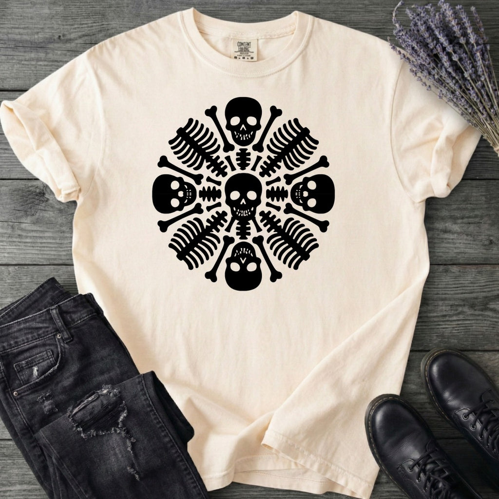 Skeleton Mandala T-Shirt