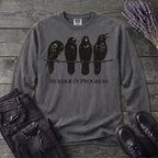 Murder In Progress Crows Long Sleeve T-Shirt