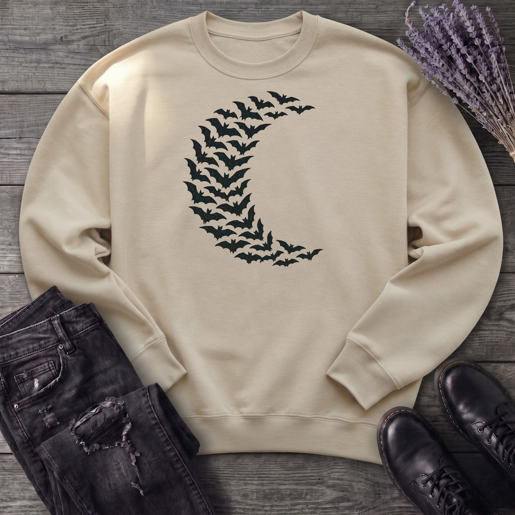 Bat Crescent Moon Sweatshirt