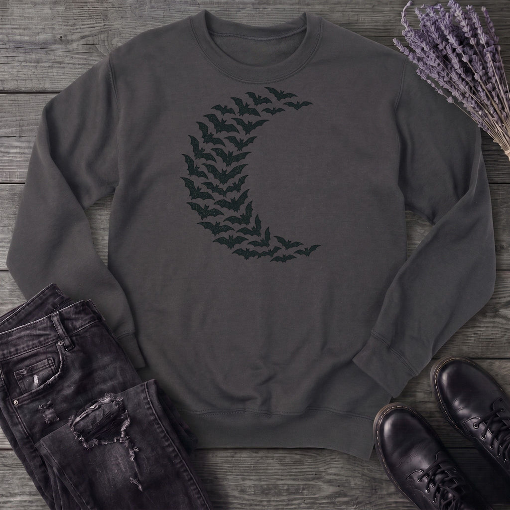 Bat Crescent Moon Sweatshirt