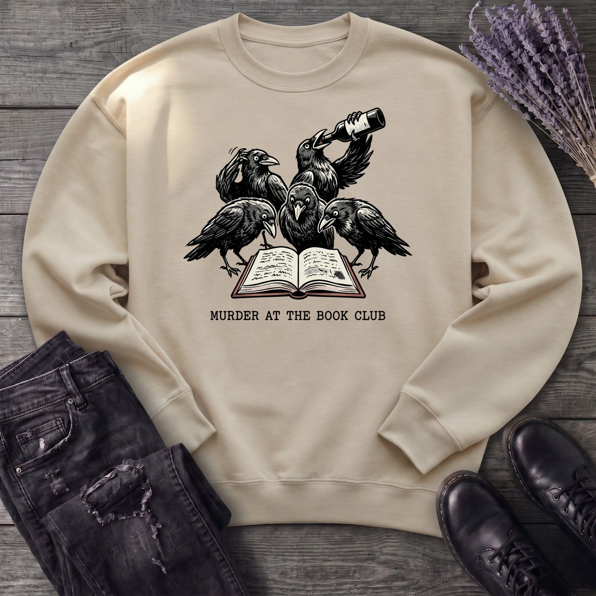 Murder At The Book Club Sweatshirt