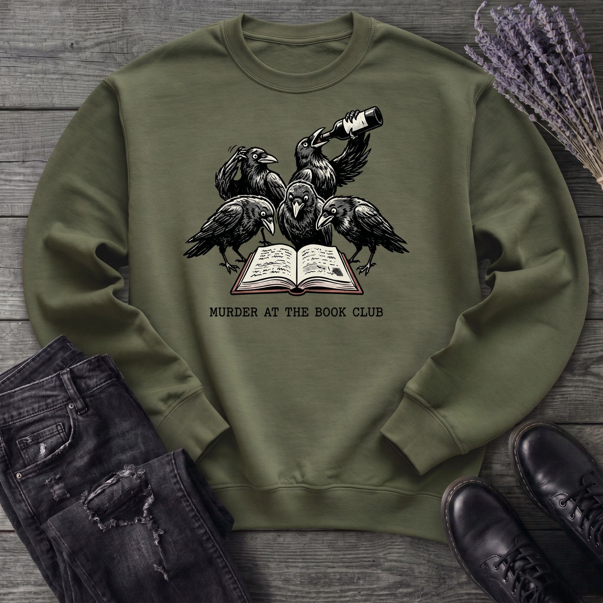 Murder At The Book Club Sweatshirt