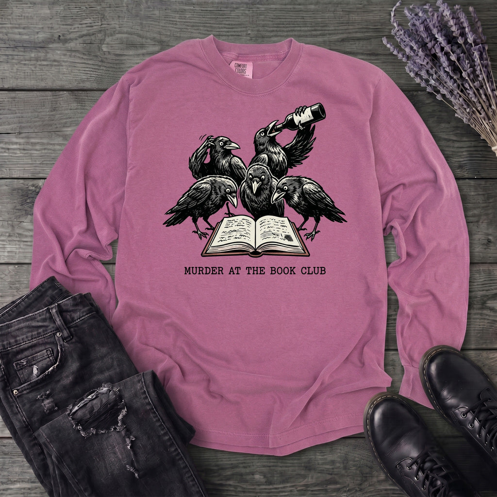 Murder At The Book Club Long Sleeve T-Shirt