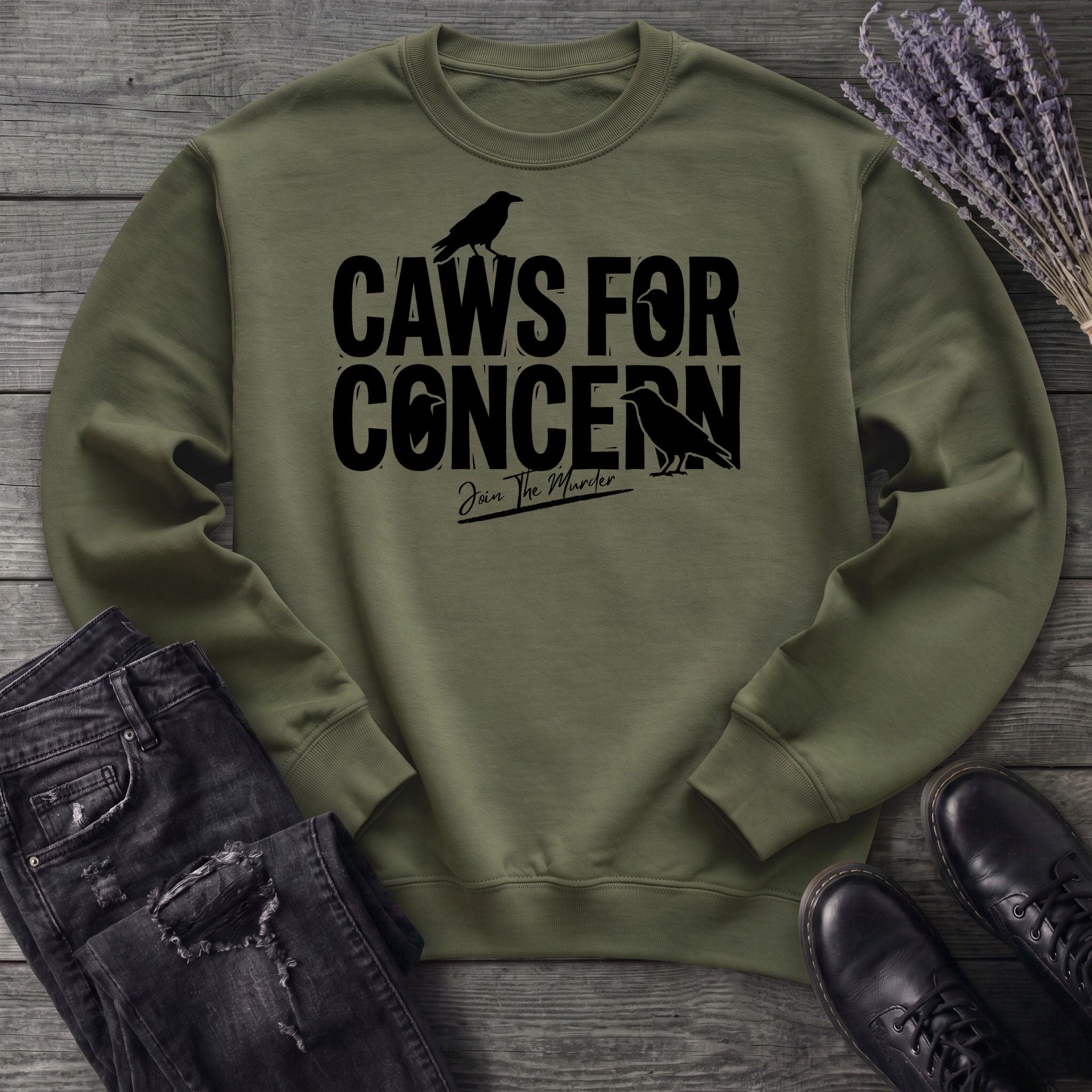 Caws For Concern Sweatshirt