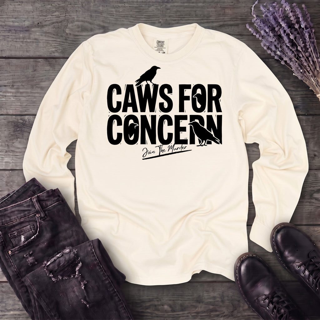 Caws For Concern Long Sleeve T-Shirt