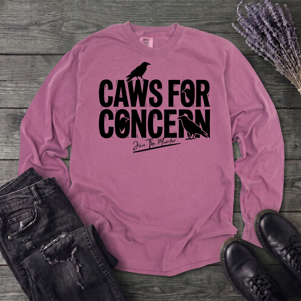 Caws For Concern Long Sleeve T-Shirt