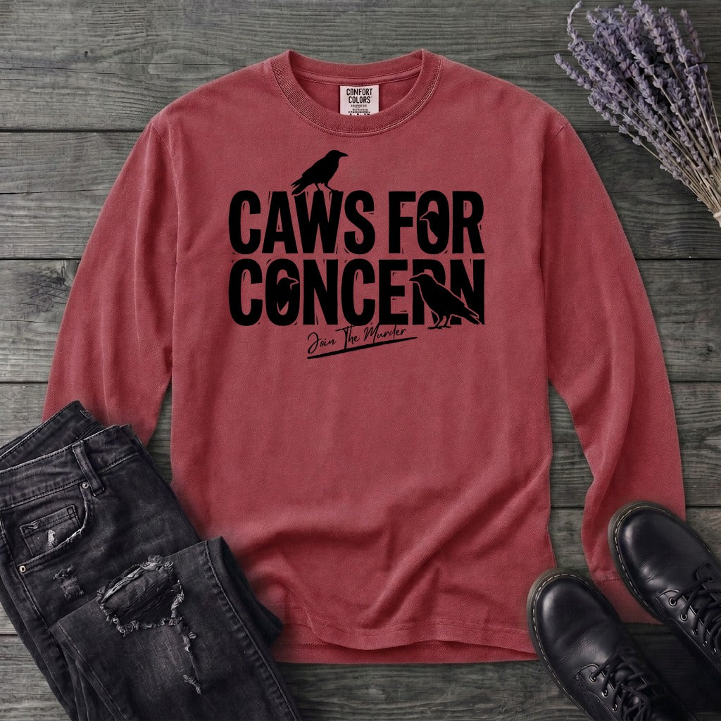 Caws For Concern Long Sleeve T-Shirt