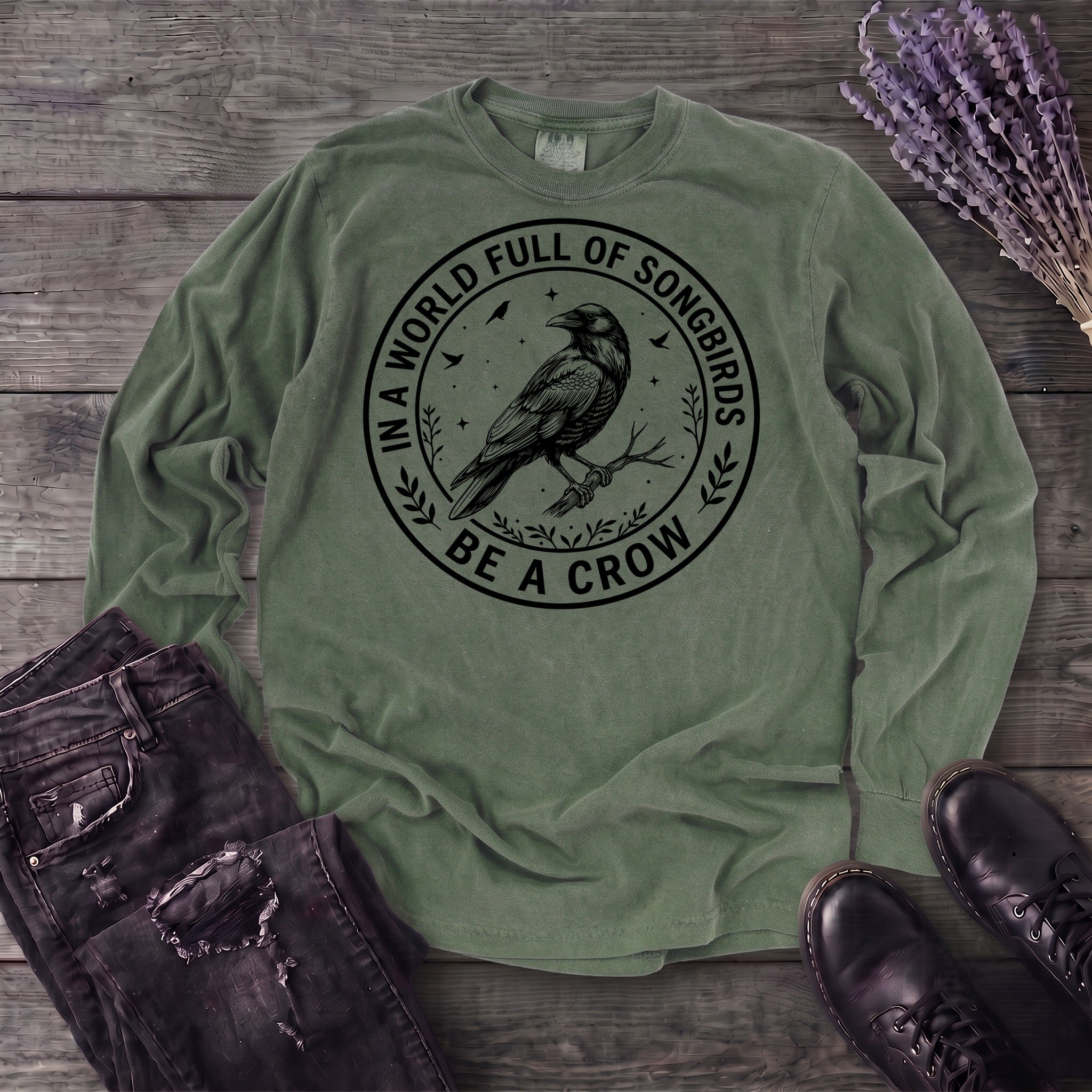 Be A Crow Long Sleeve T-Shirt