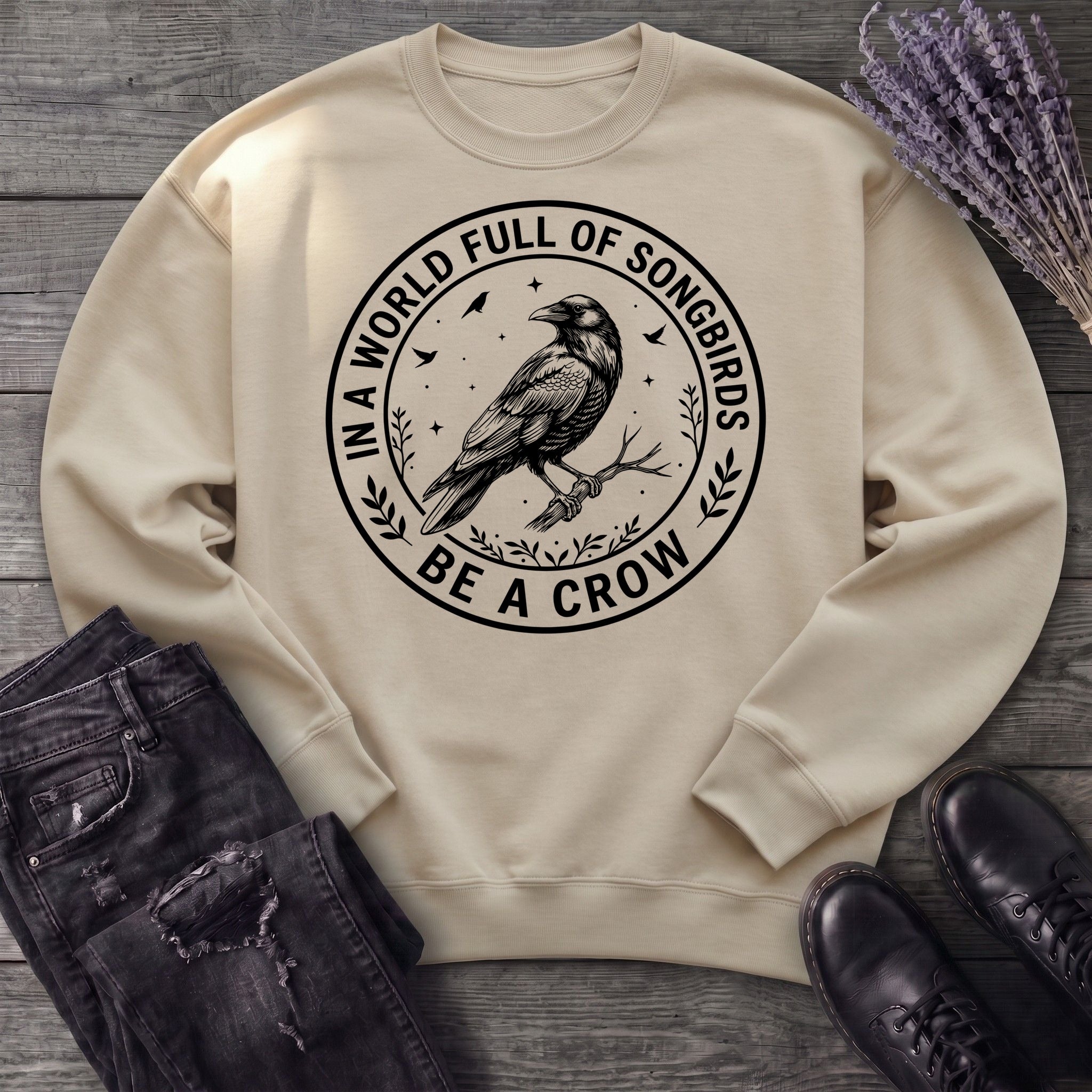 Be A Crow Sweatshirt