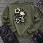 Skull Bleeding Hearts Sweatshirt
