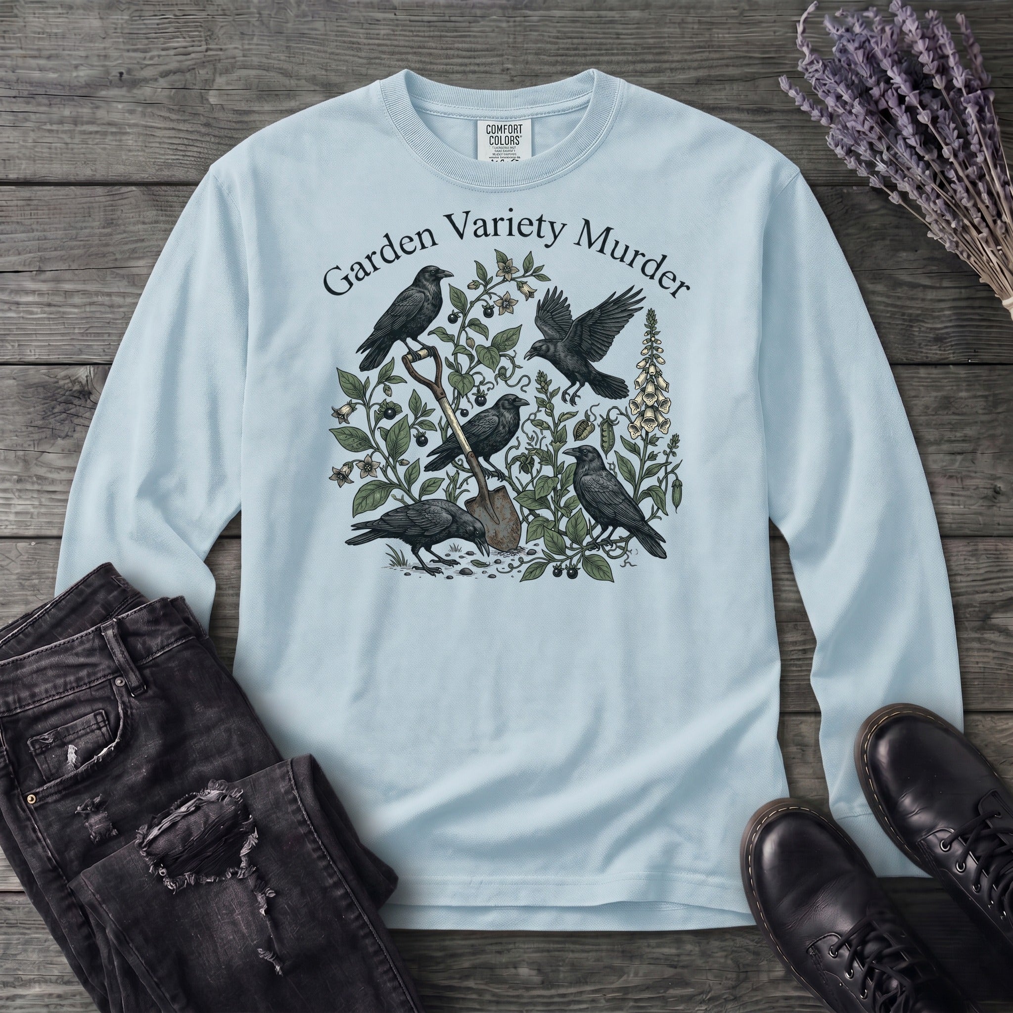 Garden Variety Murder Long Sleeve T-Shirt