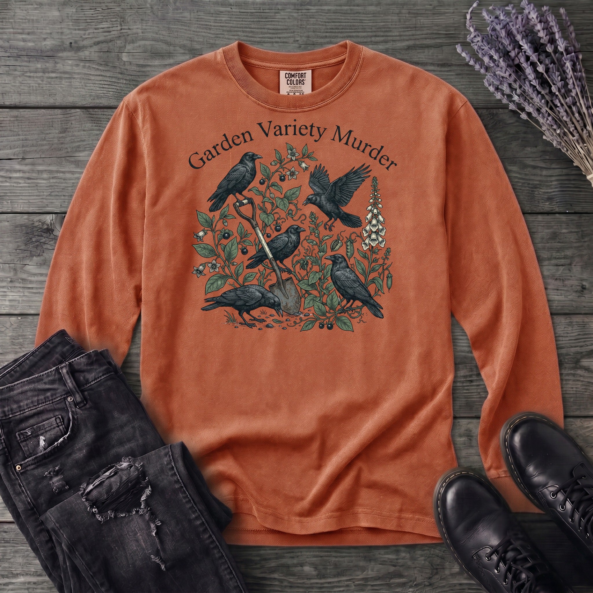 Garden Variety Murder Long Sleeve T-Shirt