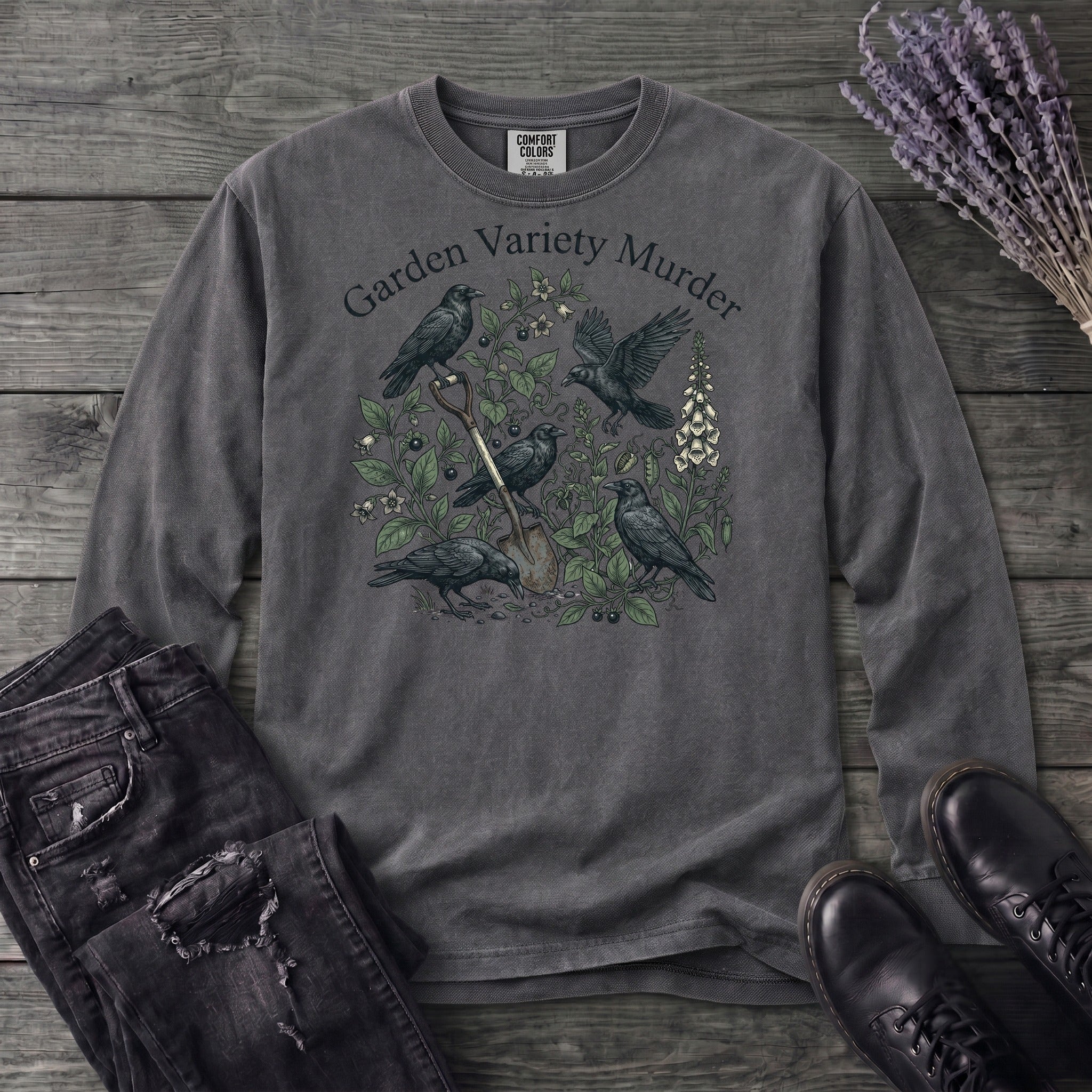 Garden Variety Murder Long Sleeve T-Shirt