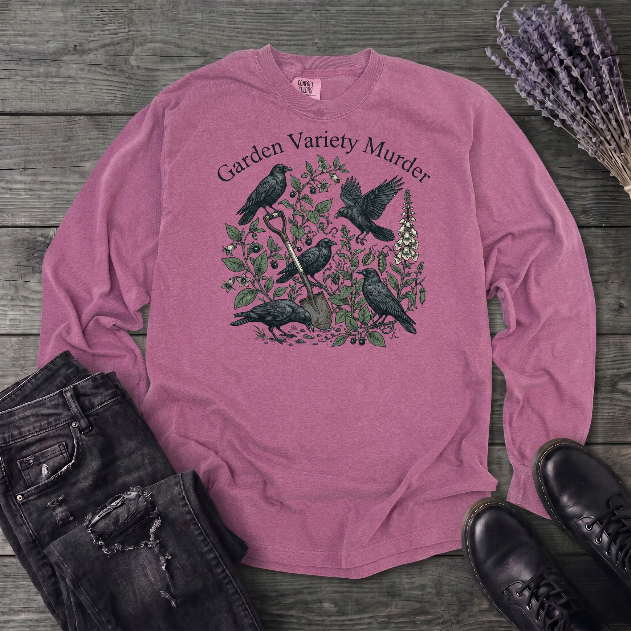 Garden Variety Murder Long Sleeve T-Shirt