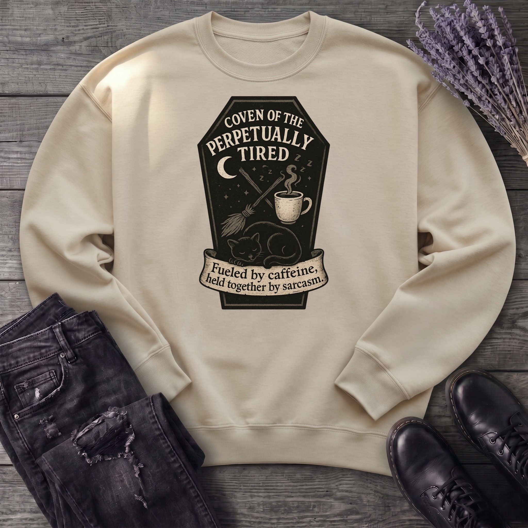 Coven Of The Perpetually Tired Sweatshirt