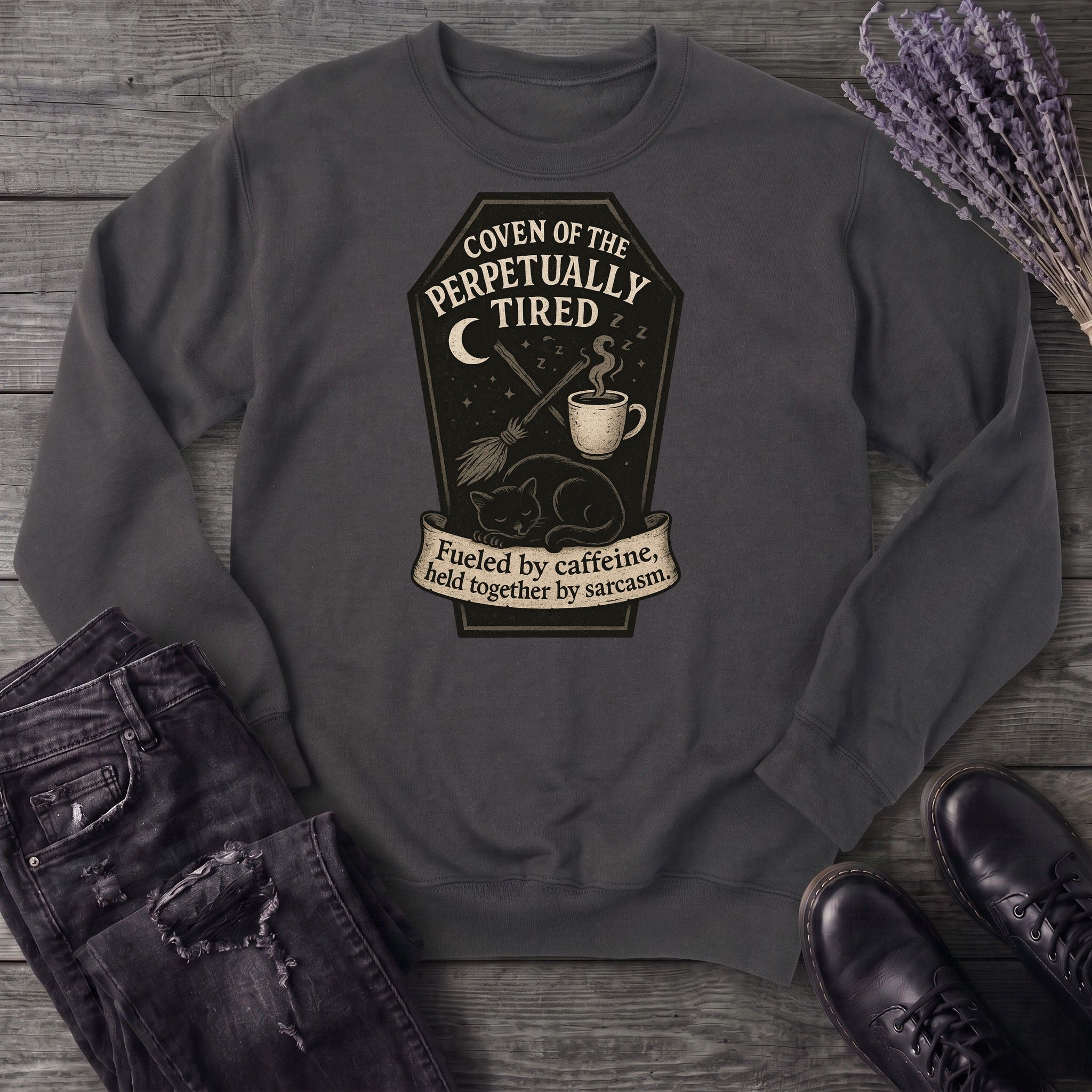 Coven Of The Perpetually Tired Sweatshirt