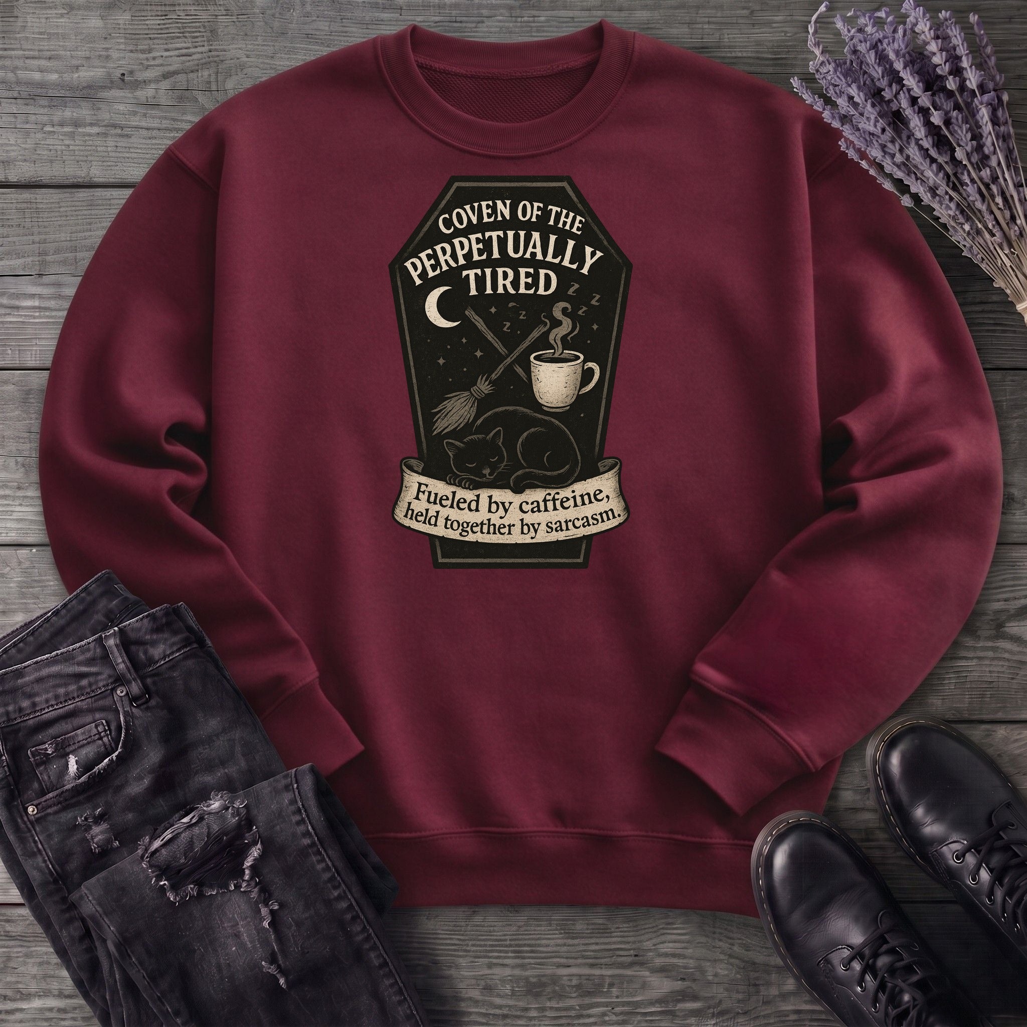 Coven Of The Perpetually Tired Sweatshirt