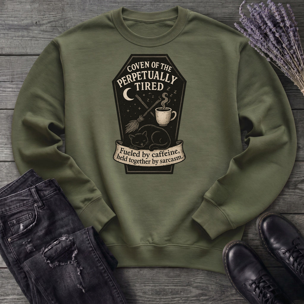 Coven Of The Perpetually Tired Sweatshirt