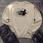 Flying Witch Grunge Sweatshirt