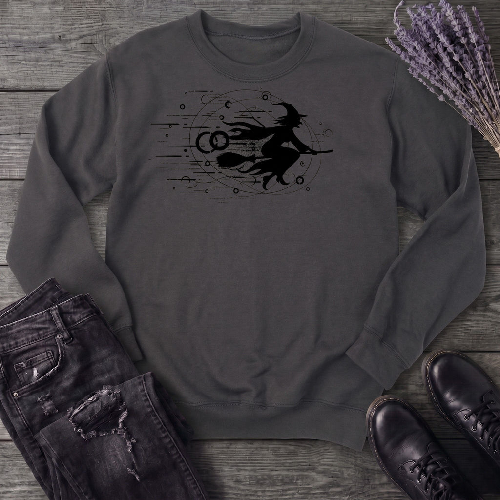 Flying Witch Grunge Sweatshirt