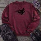 Flying Witch Grunge Sweatshirt