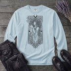 Art Nouveau Goddess Long Sleeve T-Shirt