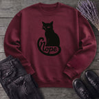nope cat Sweatshirt