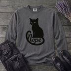 nope cat Long Sleeve T-Shirt
