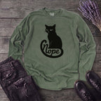 nope cat Long Sleeve T-Shirt
