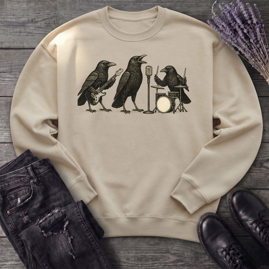 Raven Band Rock Sweatshirt