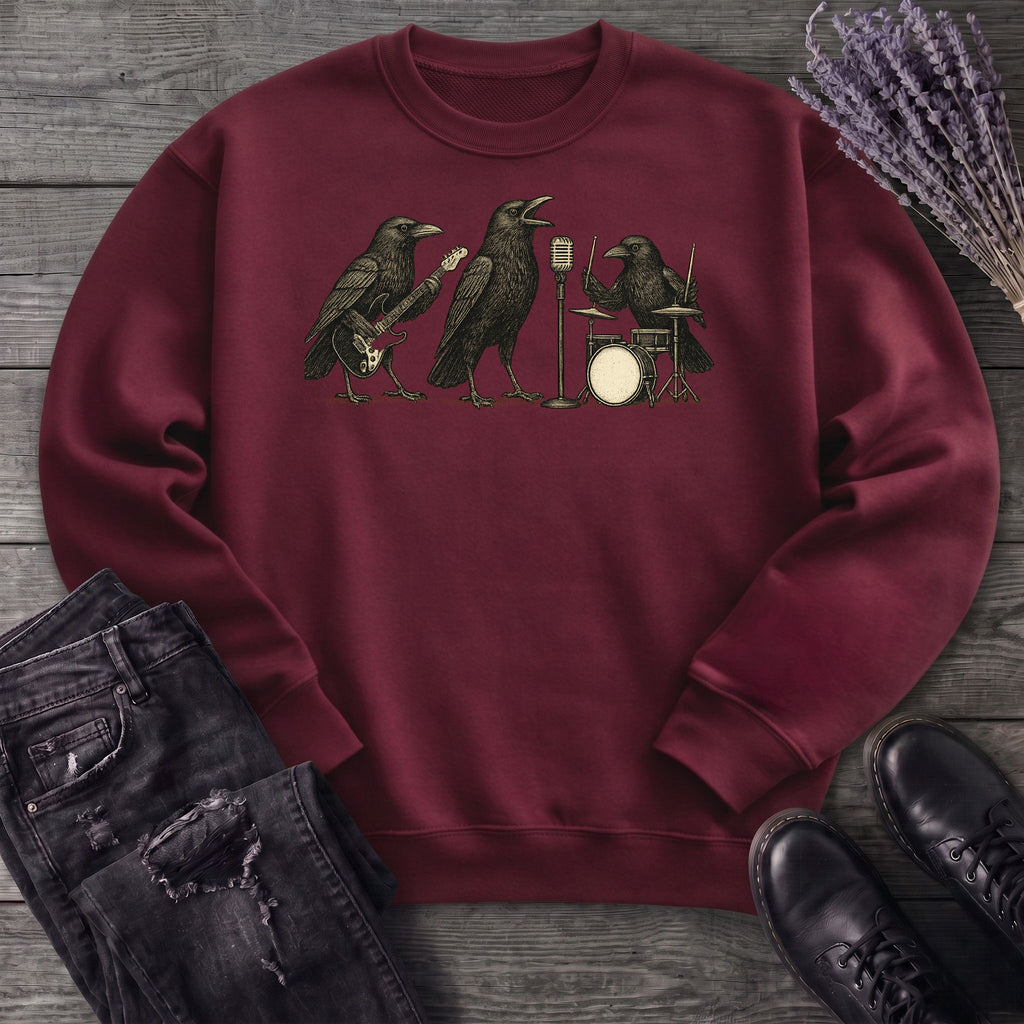 Raven Band Rock Sweatshirt
