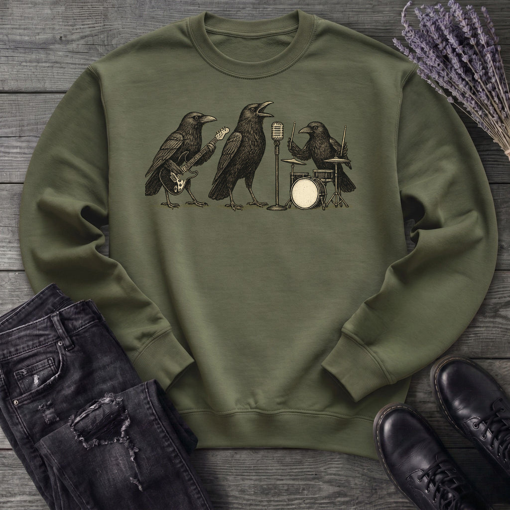 Raven Band Rock Sweatshirt