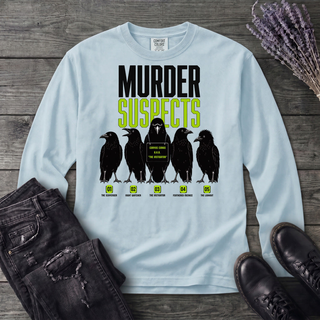 Murder Suspects Long Sleeve T-Shirt