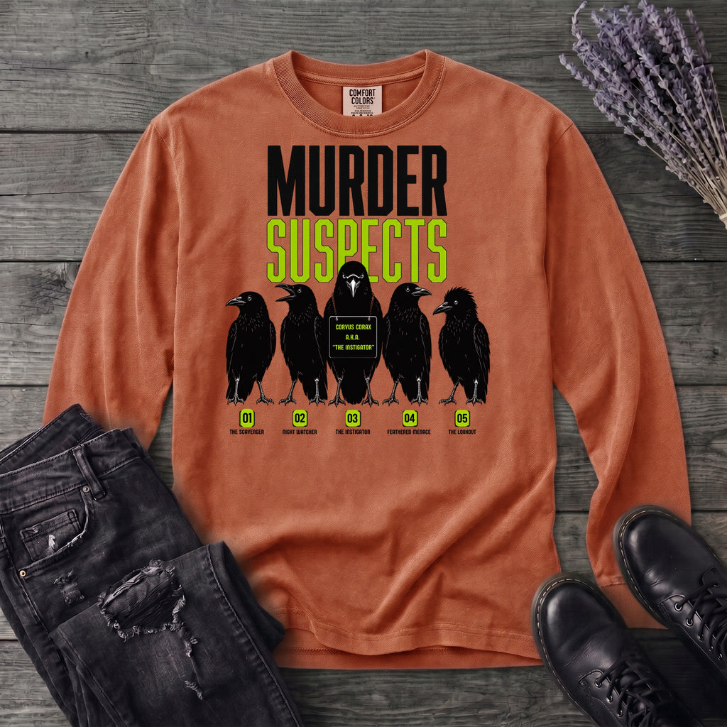 Murder Suspects Long Sleeve T-Shirt
