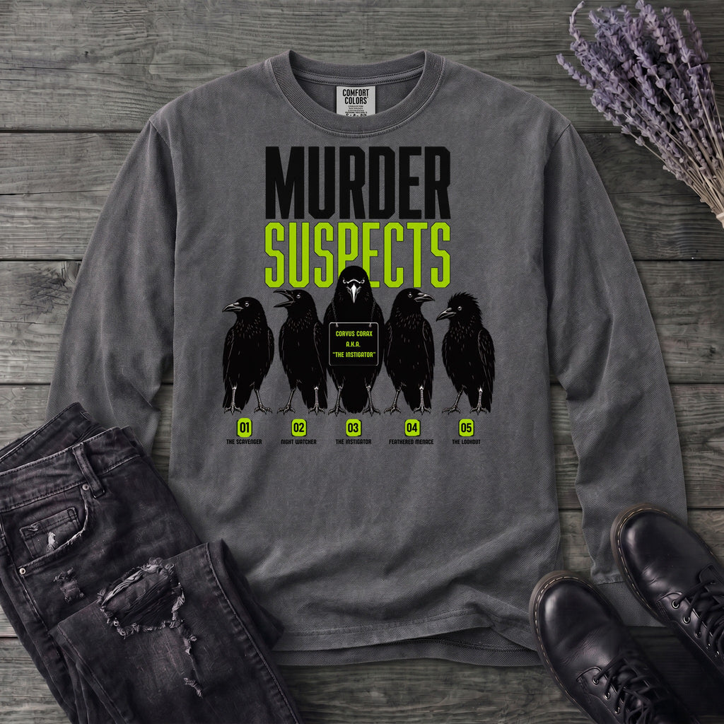 Murder Suspects Long Sleeve T-Shirt
