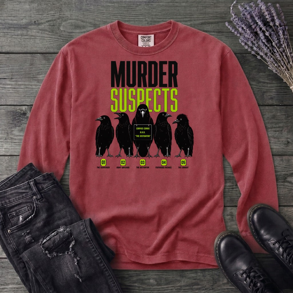 Murder Suspects Long Sleeve T-Shirt