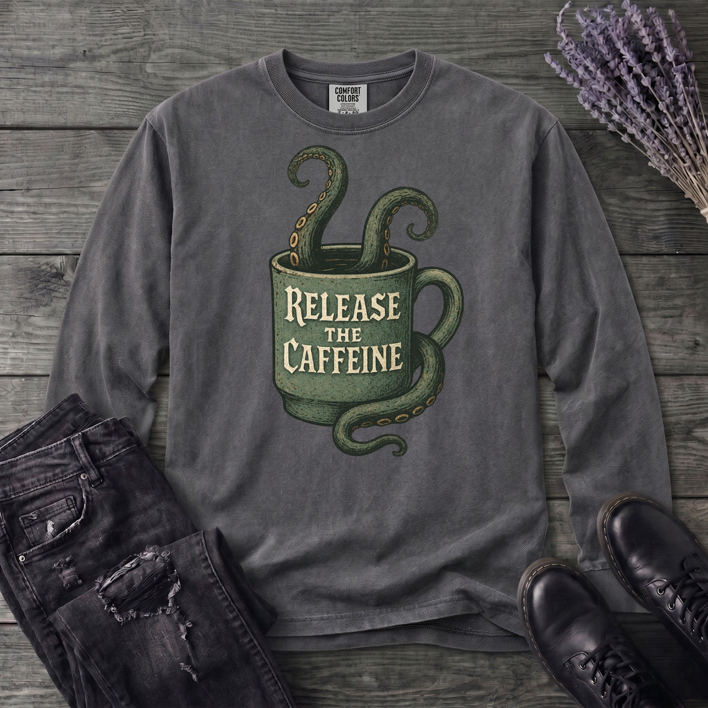 Release The Caffeine Long Sleeve T-Shirt