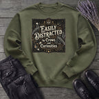 Easily Distracted By Crows and Curiosities Sweatshirt