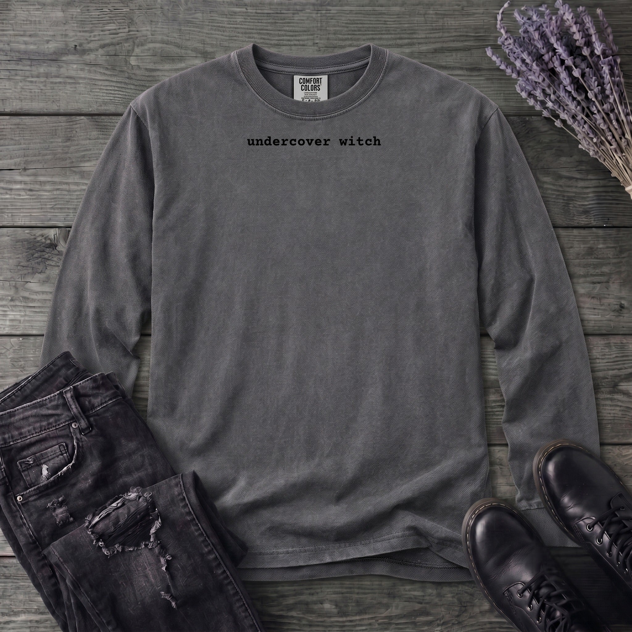 undercover witch Long Sleeve T-Shirt