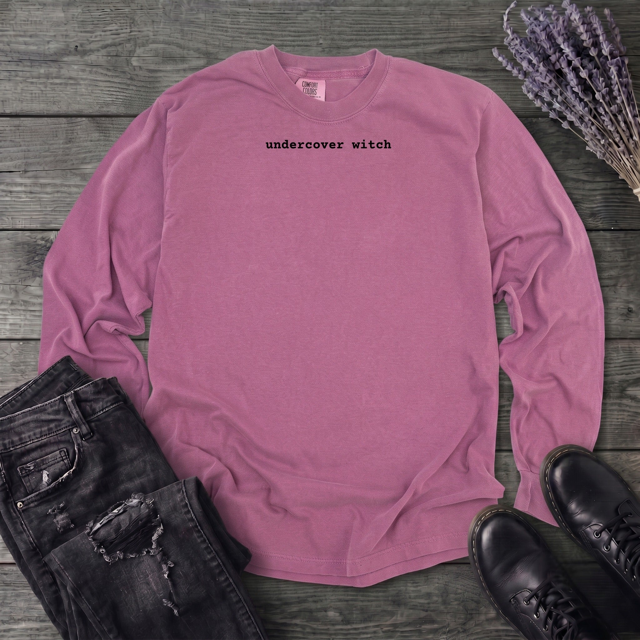 undercover witch Long Sleeve T-Shirt