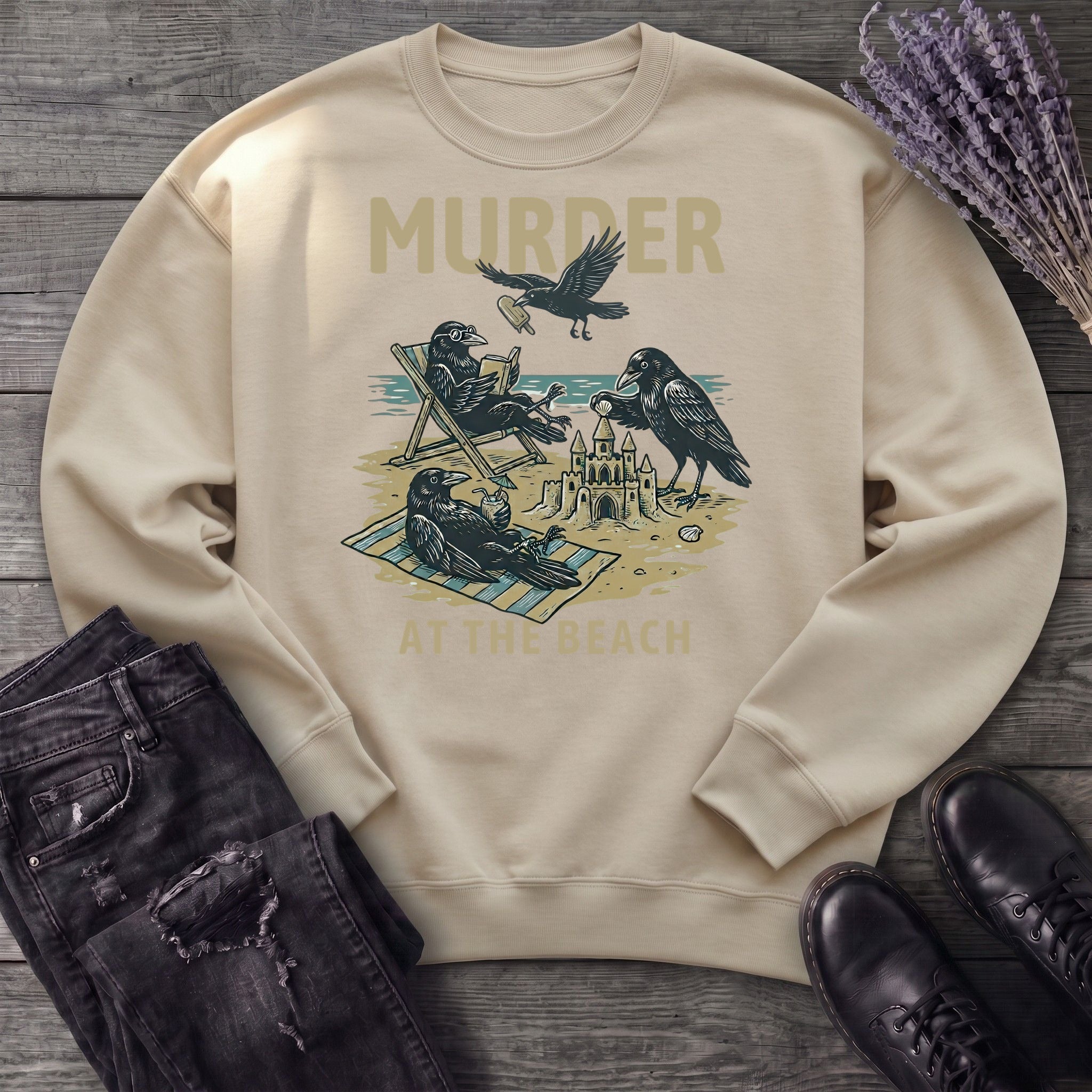 Murder At The Beach Sweatshirt